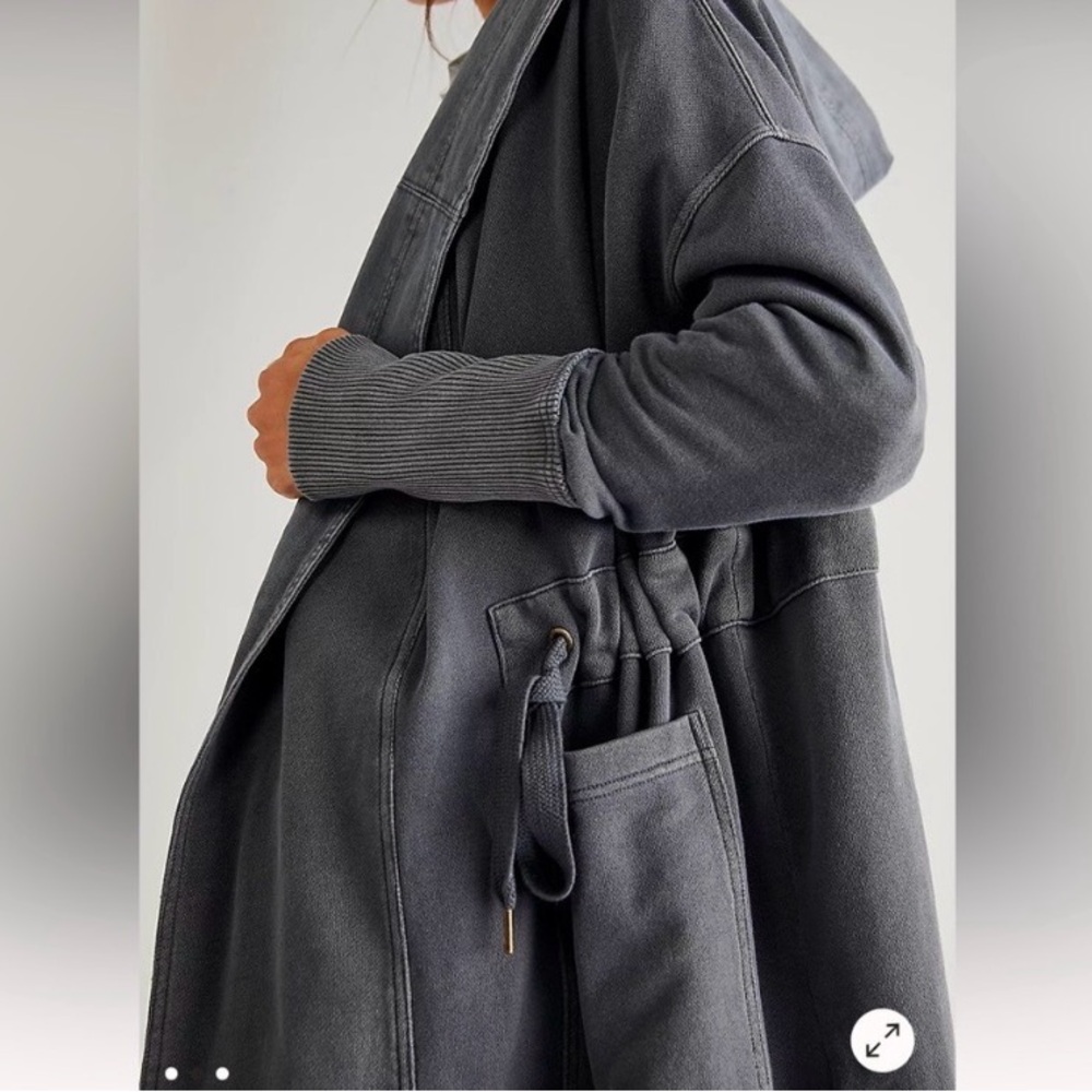 Free People Charcoal Jacket